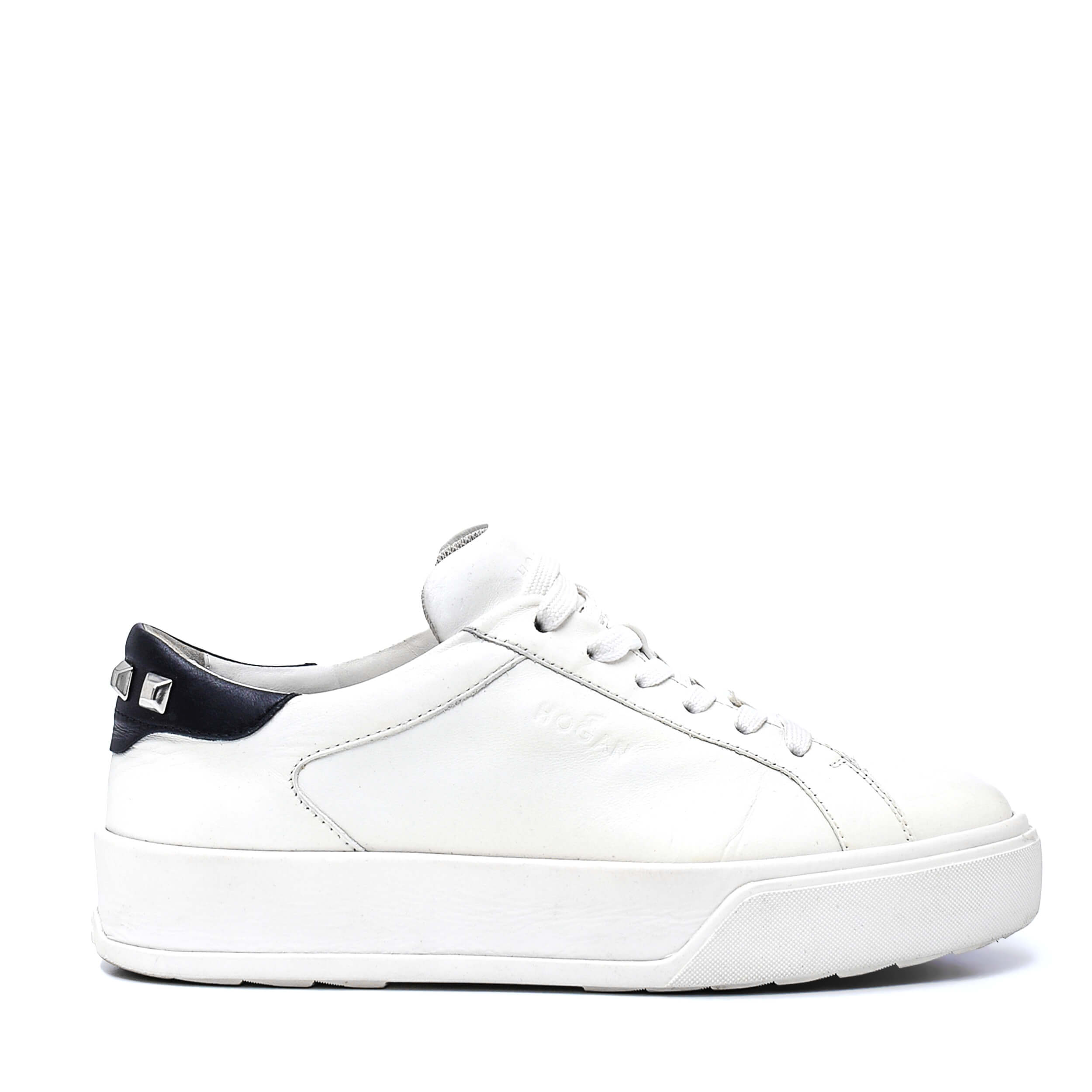 Hogan - White Leather Oversized Sneakers / 39